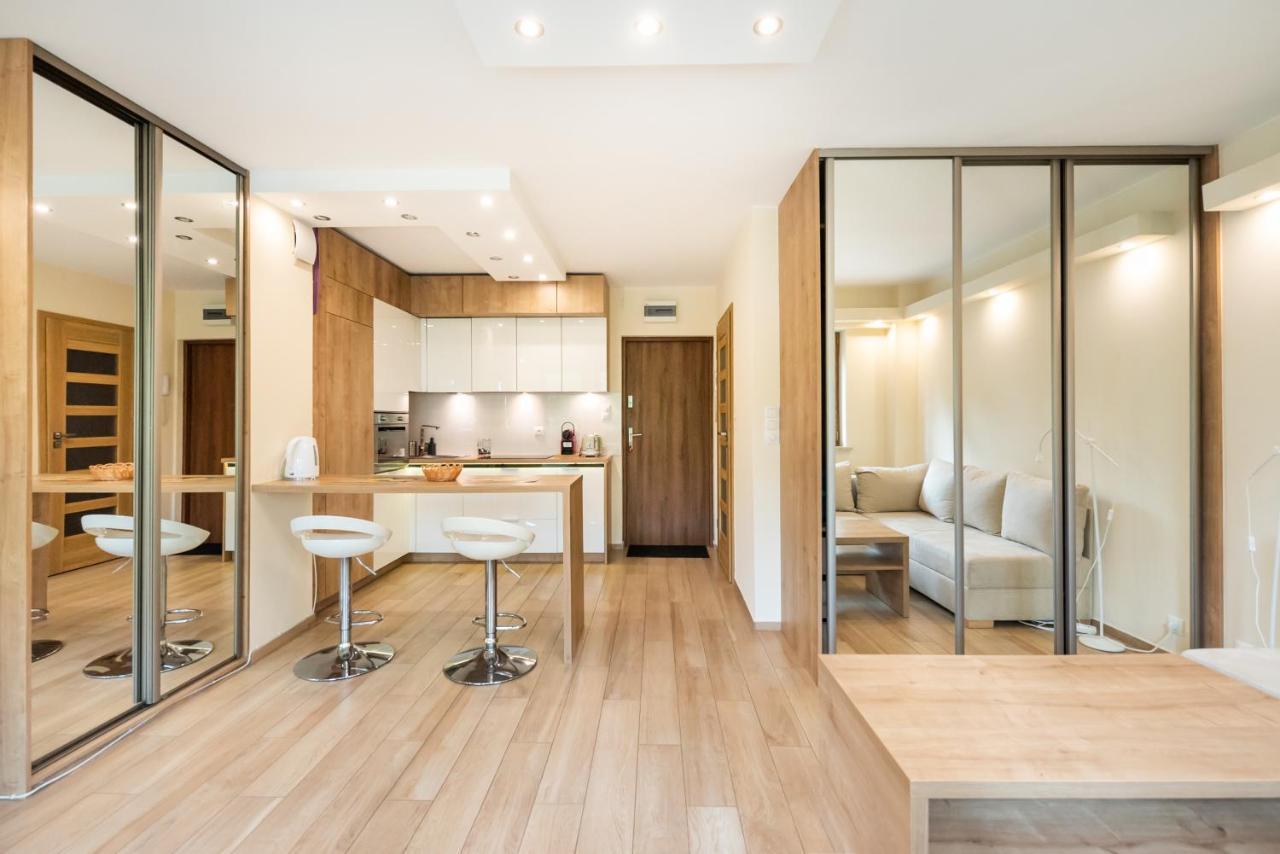 Mokotow Orzycka Beige Studio Warsawa Bagian luar foto